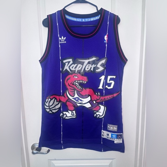 adidas Other - Vintage Adidas NBA Toronto Raptors
Vince Carter Hardwood Classic Jersey
Size M